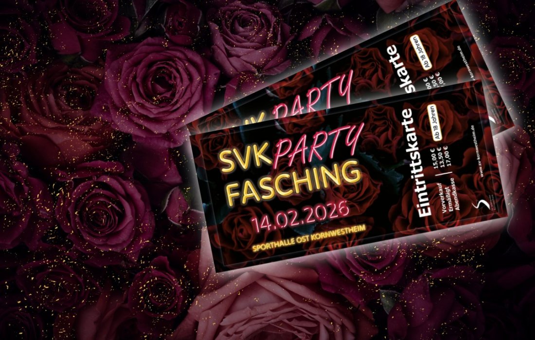 Eintrittkarten für die Faschingsfete am Valentinstag