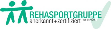 Logo Rehasportgruppe anerkannt und zertifiziert