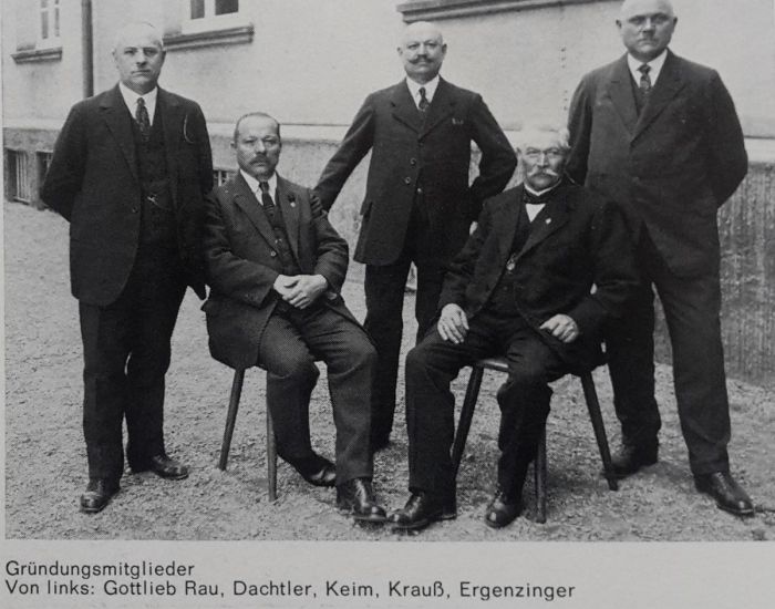 5 Gründungsmitglieder des TVK